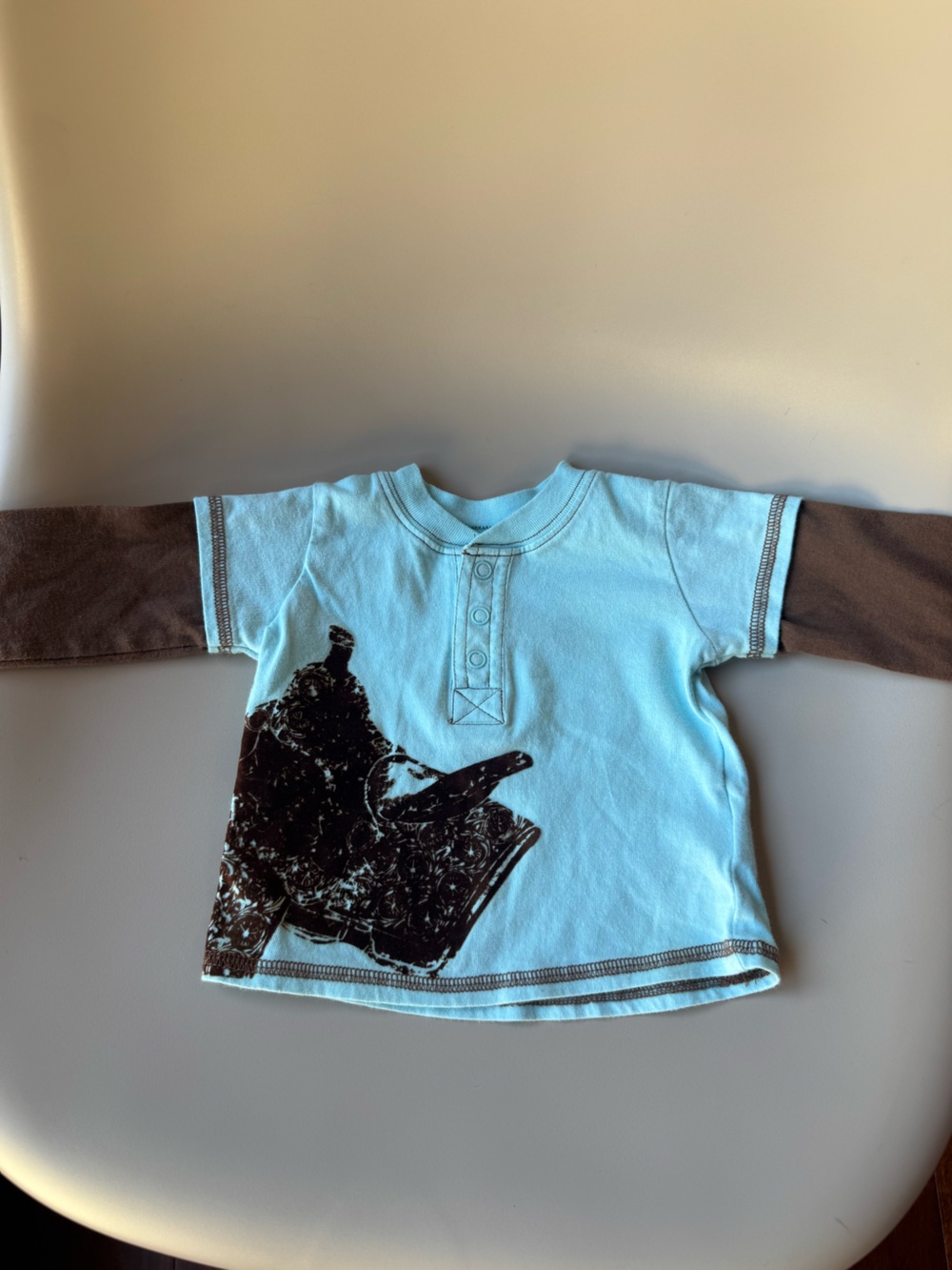 Wrangler Top w/Saddle Appliqué